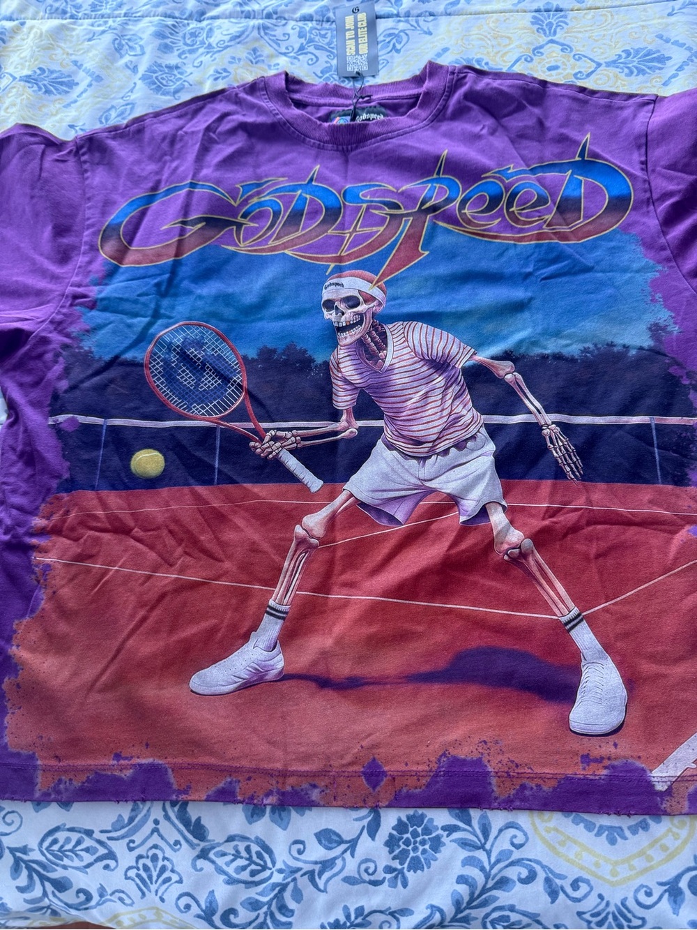 Godspeed Top Spin T Shirt Purple